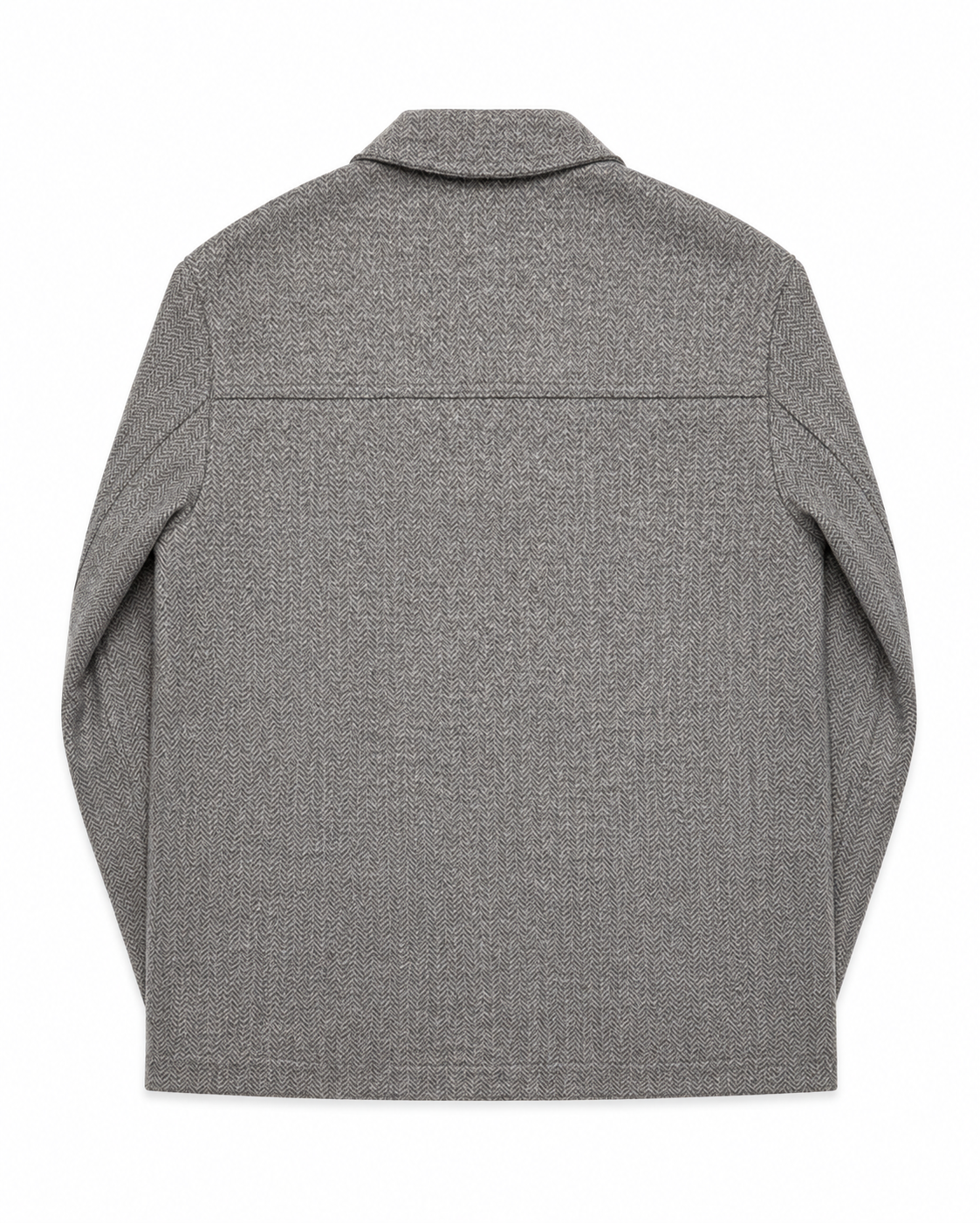 HERRINGBONE UTILITY JACKET