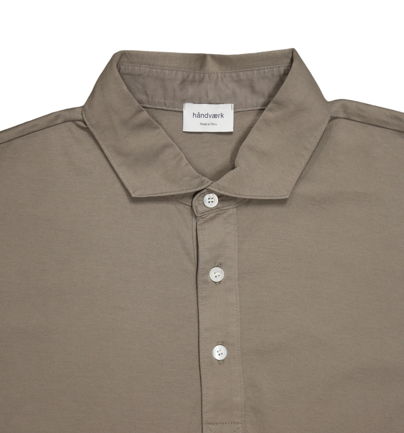 SPREAD COLLAR JERSEY POLO