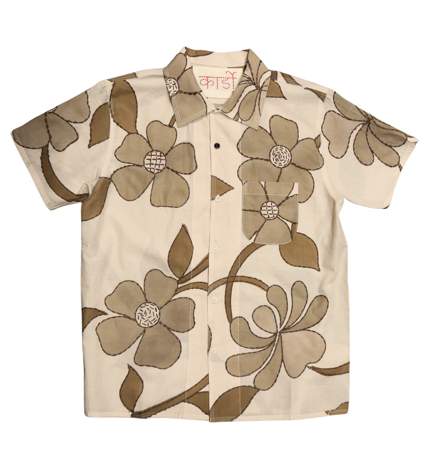 CHINTAN HAND EMBROIDERED SHIRT