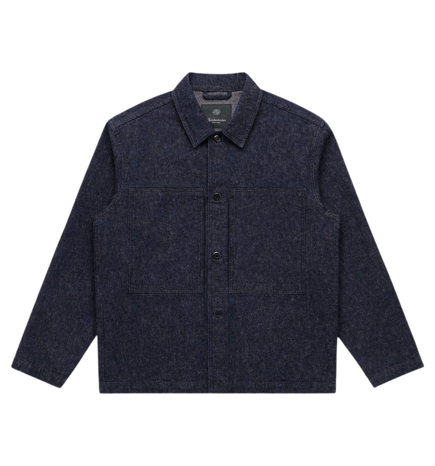 MAFRA DENIM COTTON LINEN OVERSHIRT