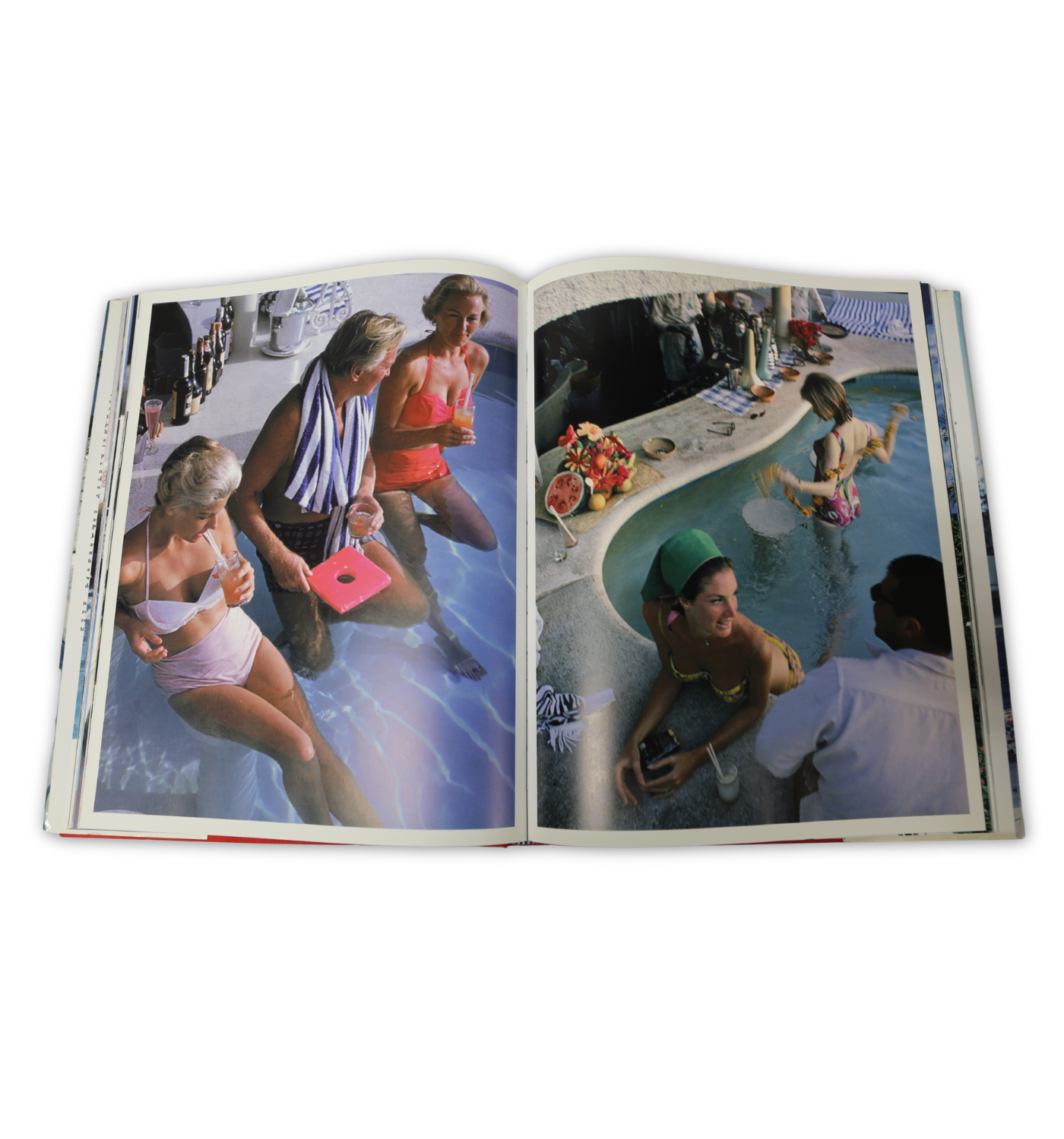 POOLSIDE WITH SLIM AARONS