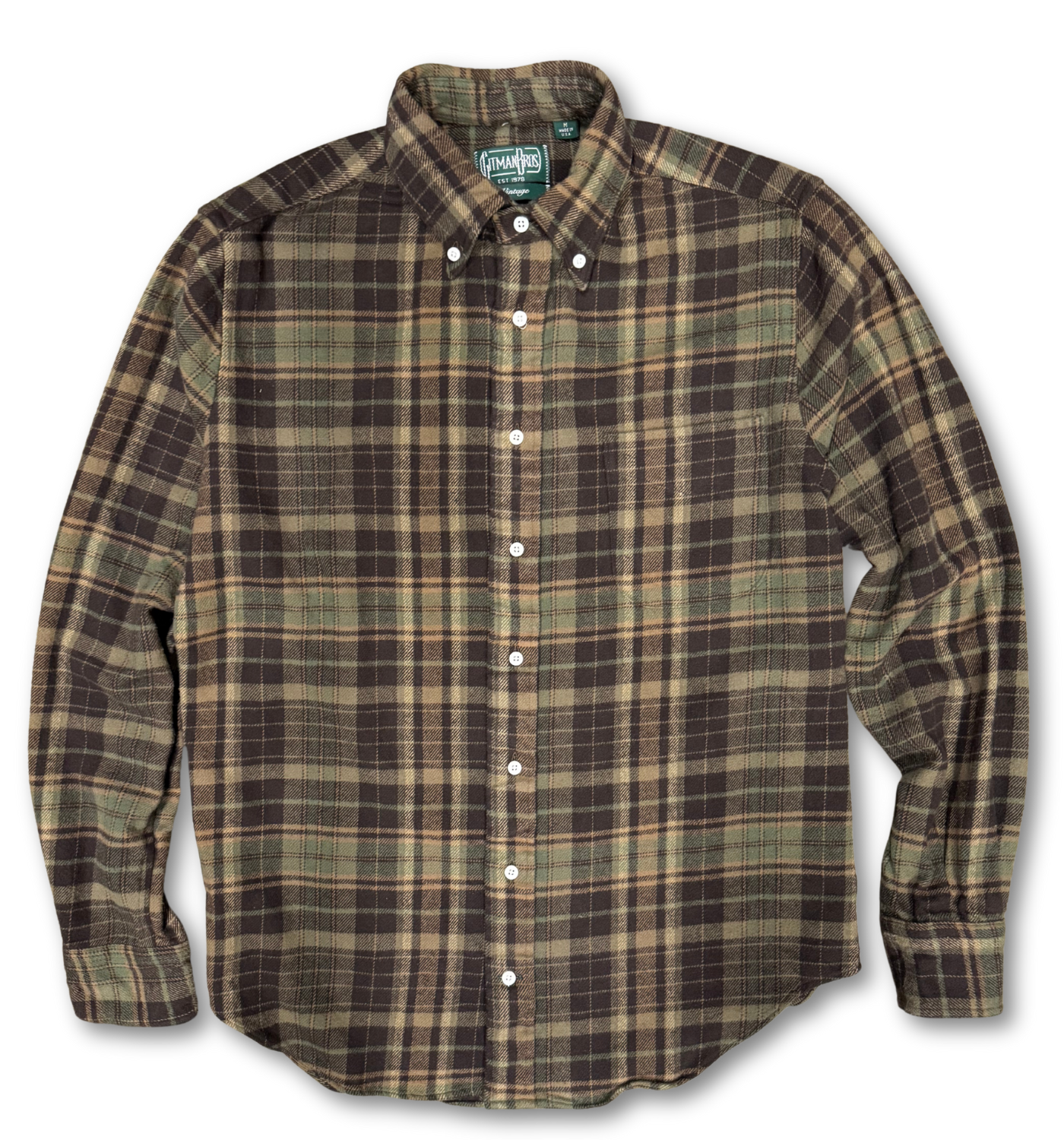 BRUSHED WINTER MADRAS SHIRT