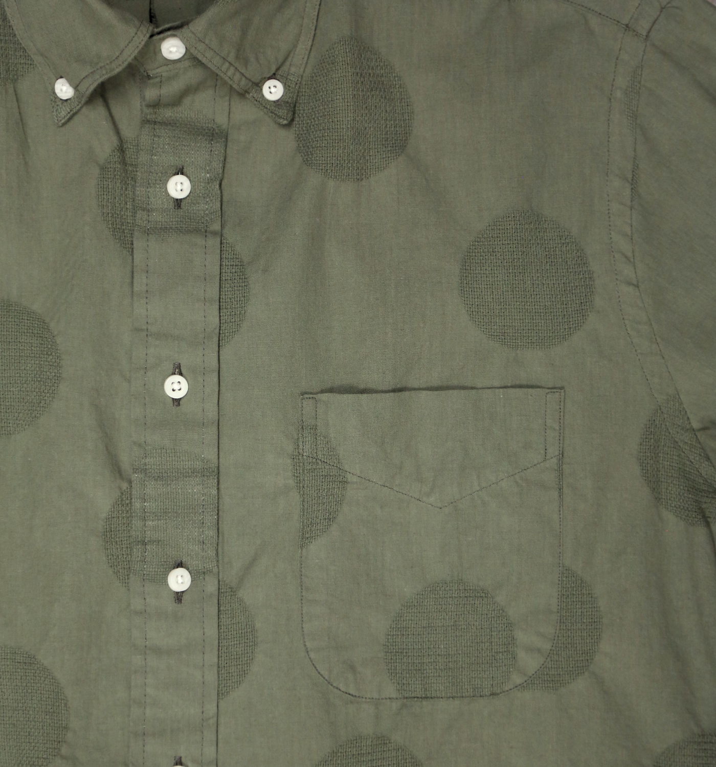 DOBBY DOT SHORT SLEEVE SHIRT
