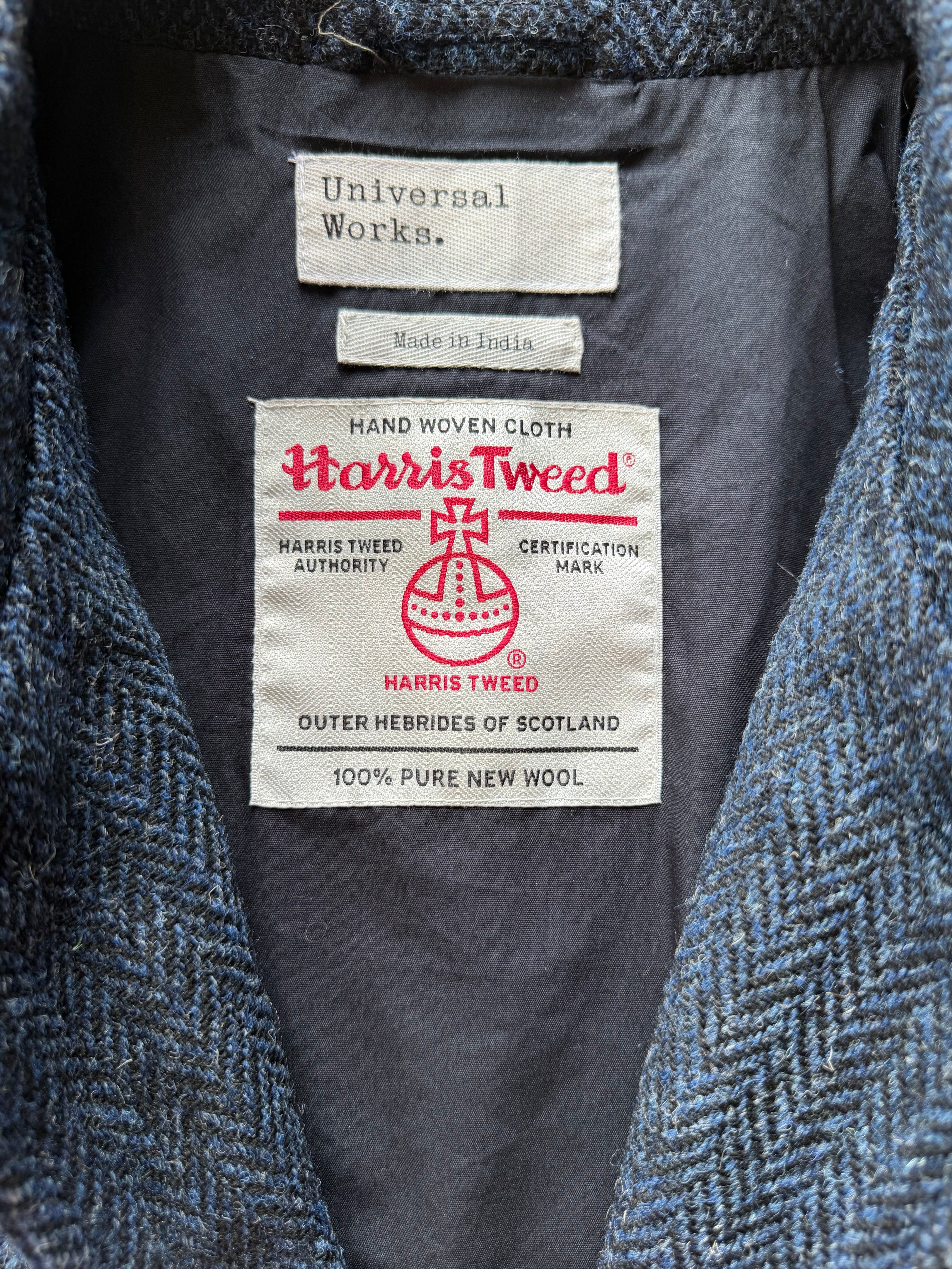 HARRIS TWEED BAKERS JACKET
