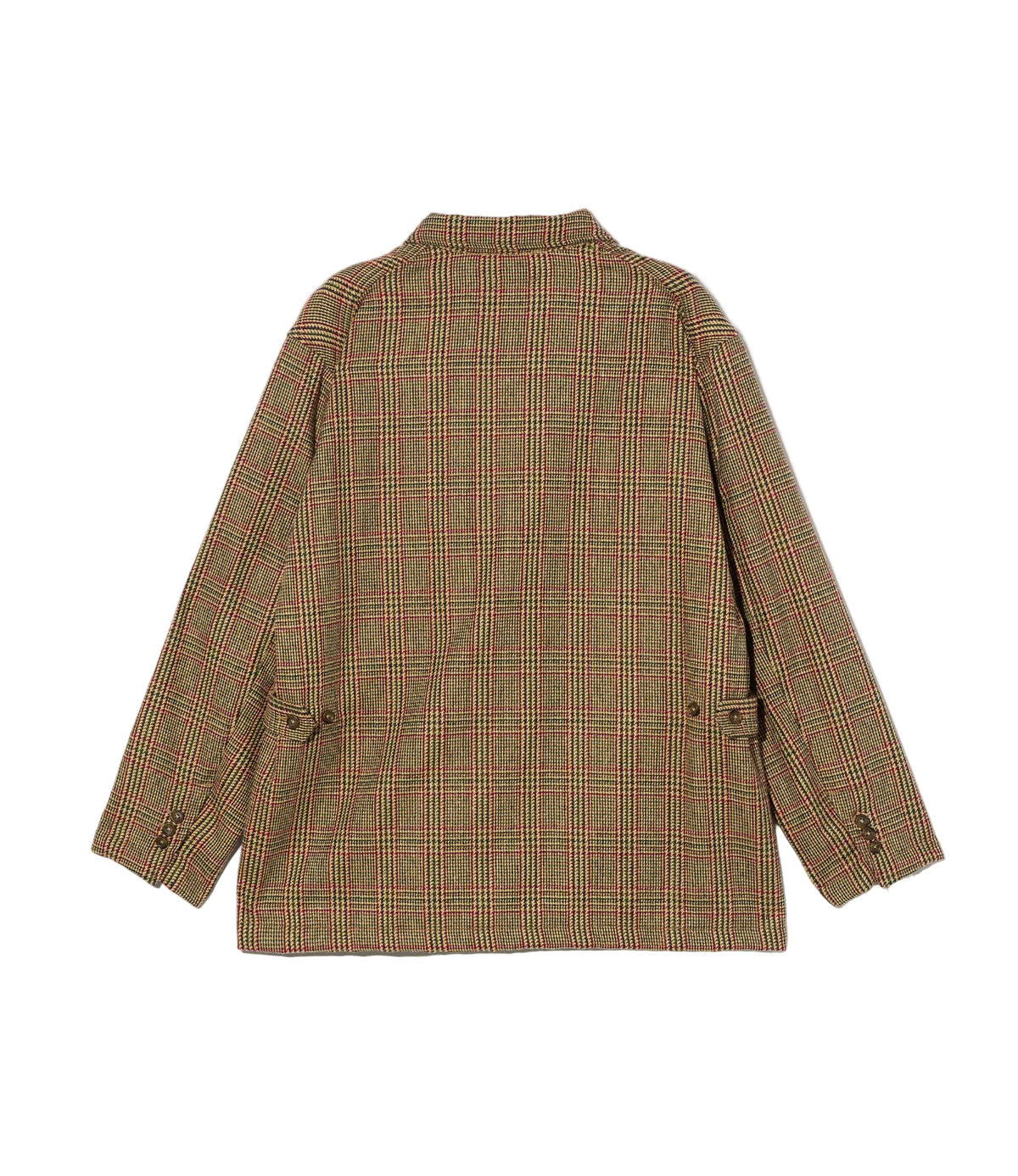 LOITER JACKET WOOL GLEN PLAID