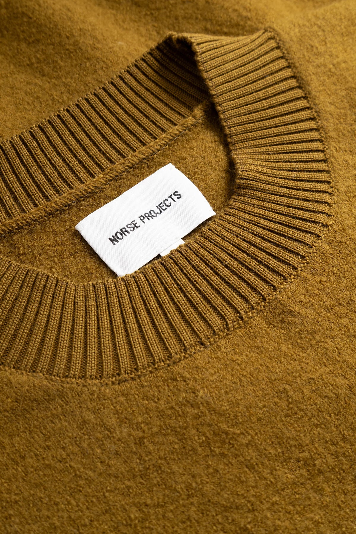 KRAGHOLM BOILED WOOL CREWNECK