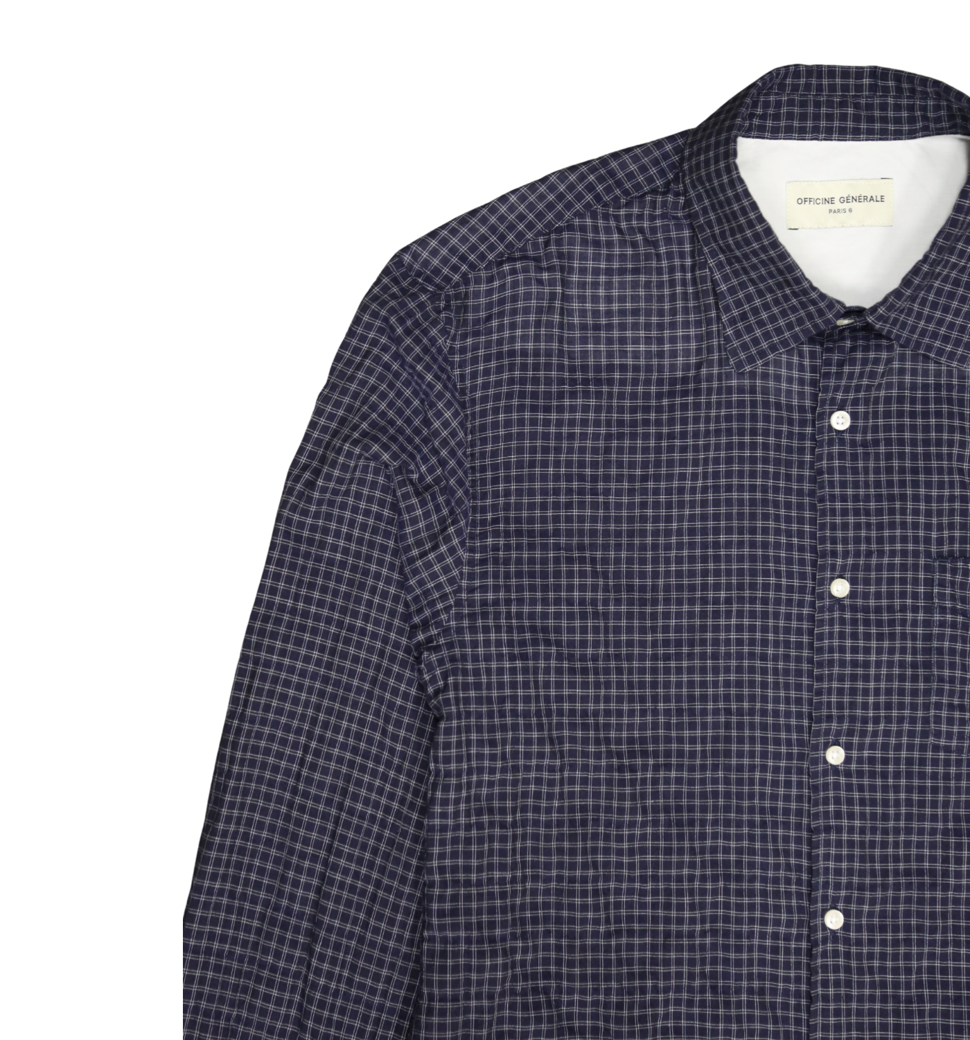 BENOIT JAPANESE COTTON VOILE CHECK