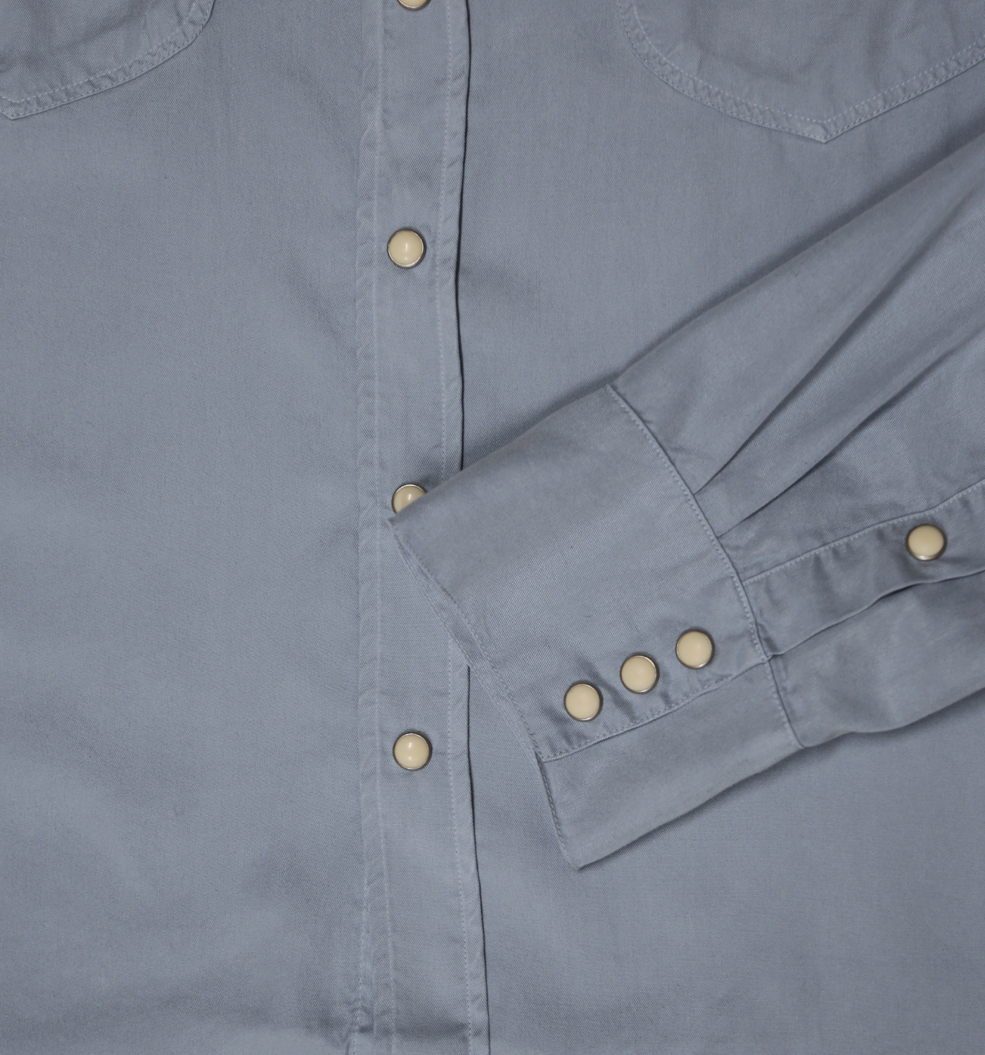 TENCEL PEARL SNAP SHIRT