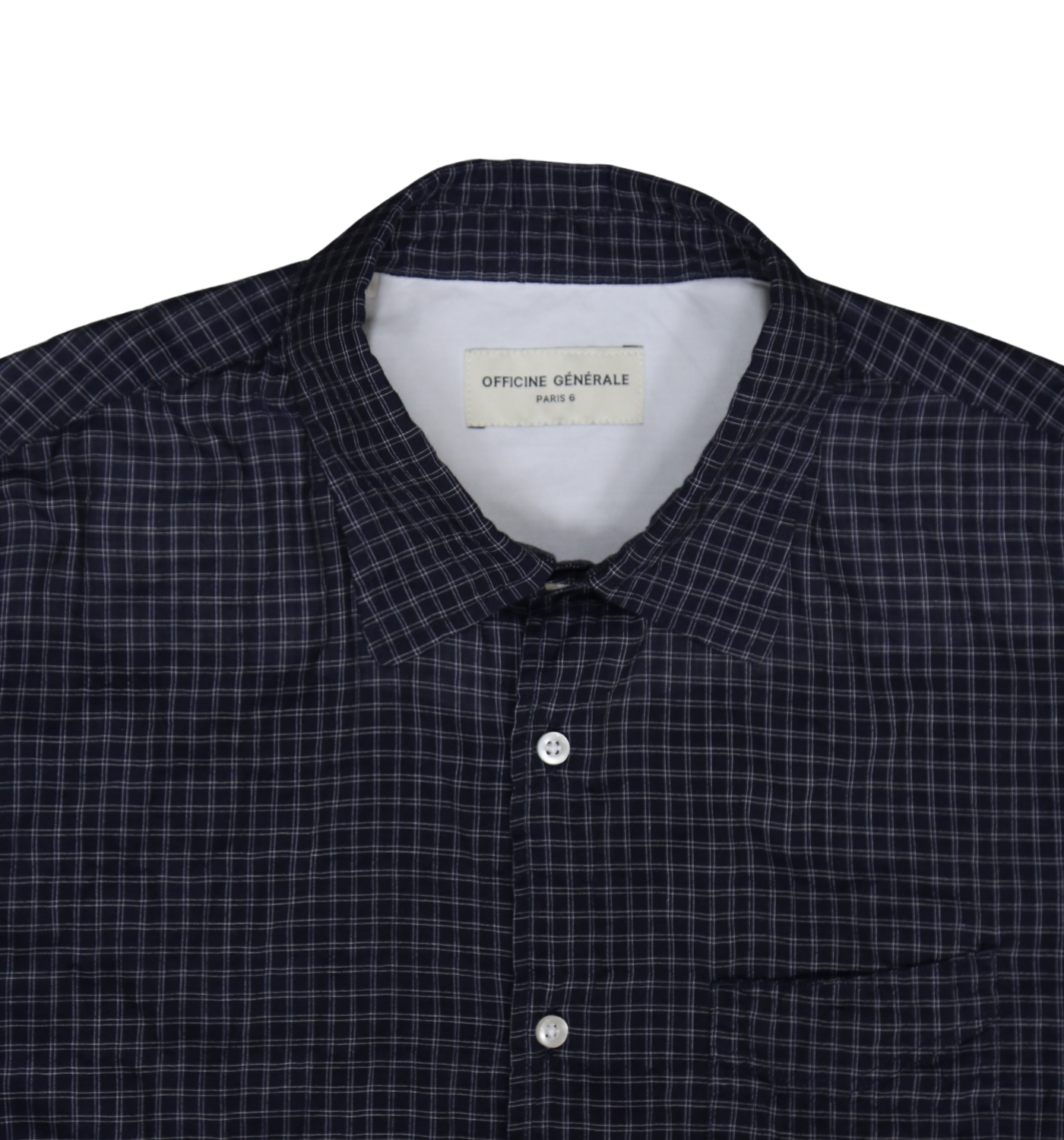 BENOIT JAPANESE COTTON VOILE CHECK