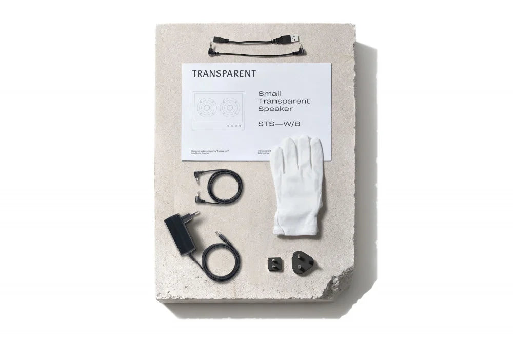 TRANSPARENT SPEAKER BLACK