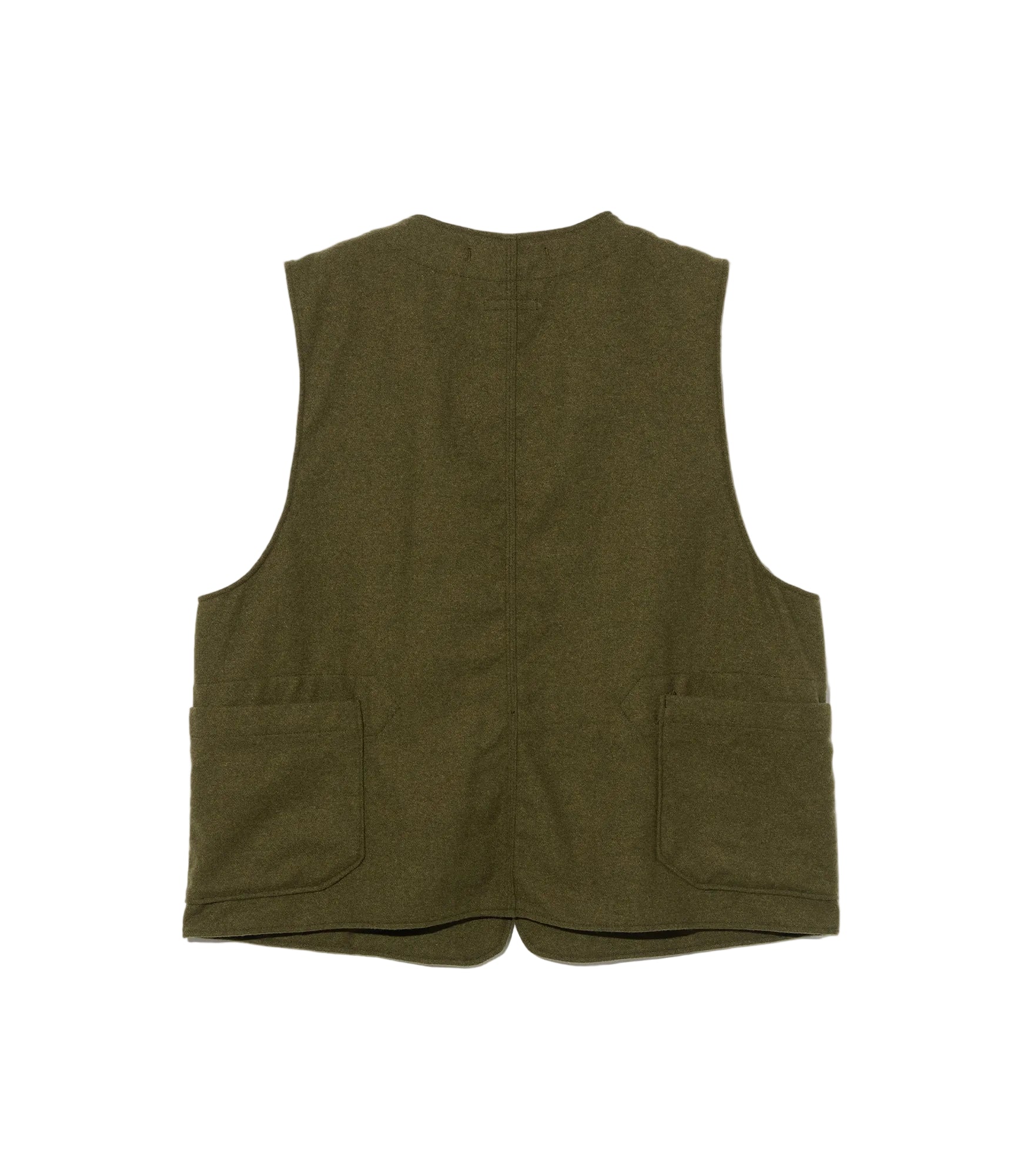 WOOL FLANNEL VEST