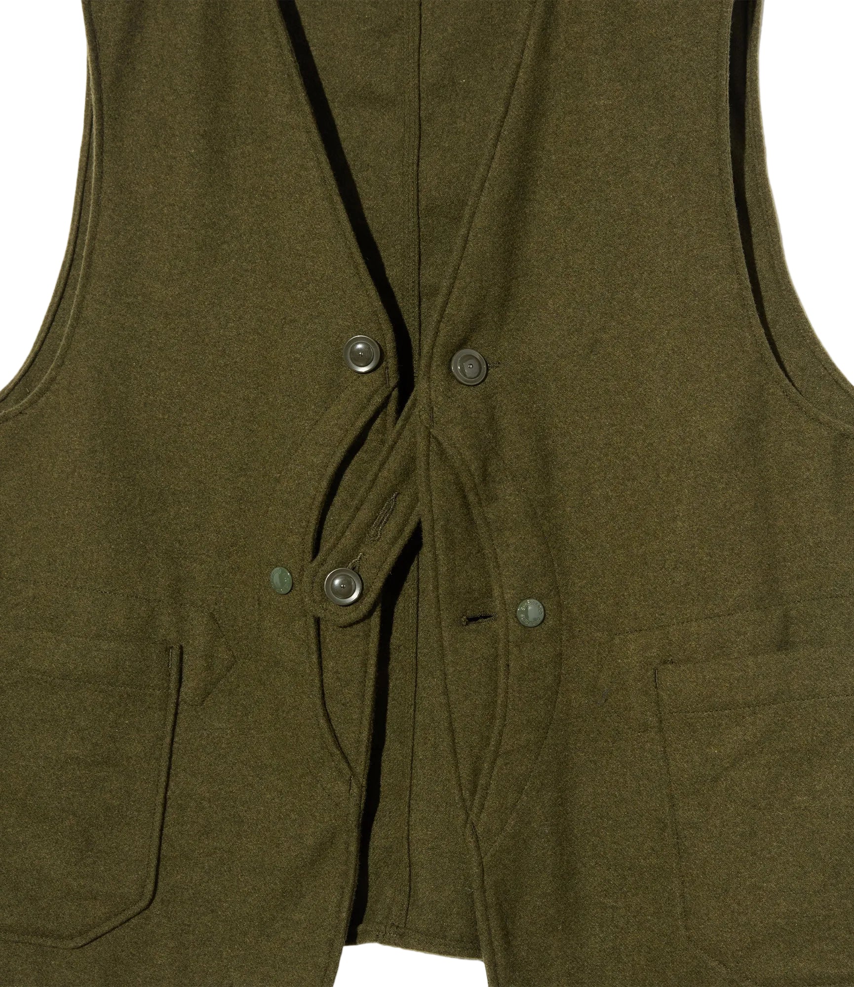 WOOL FLANNEL VEST