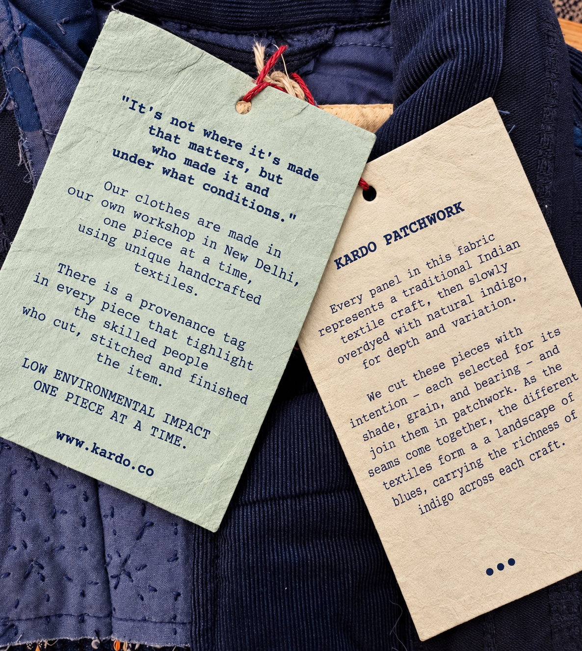 BOGHI NATURAL DYED BLOCK JACKET