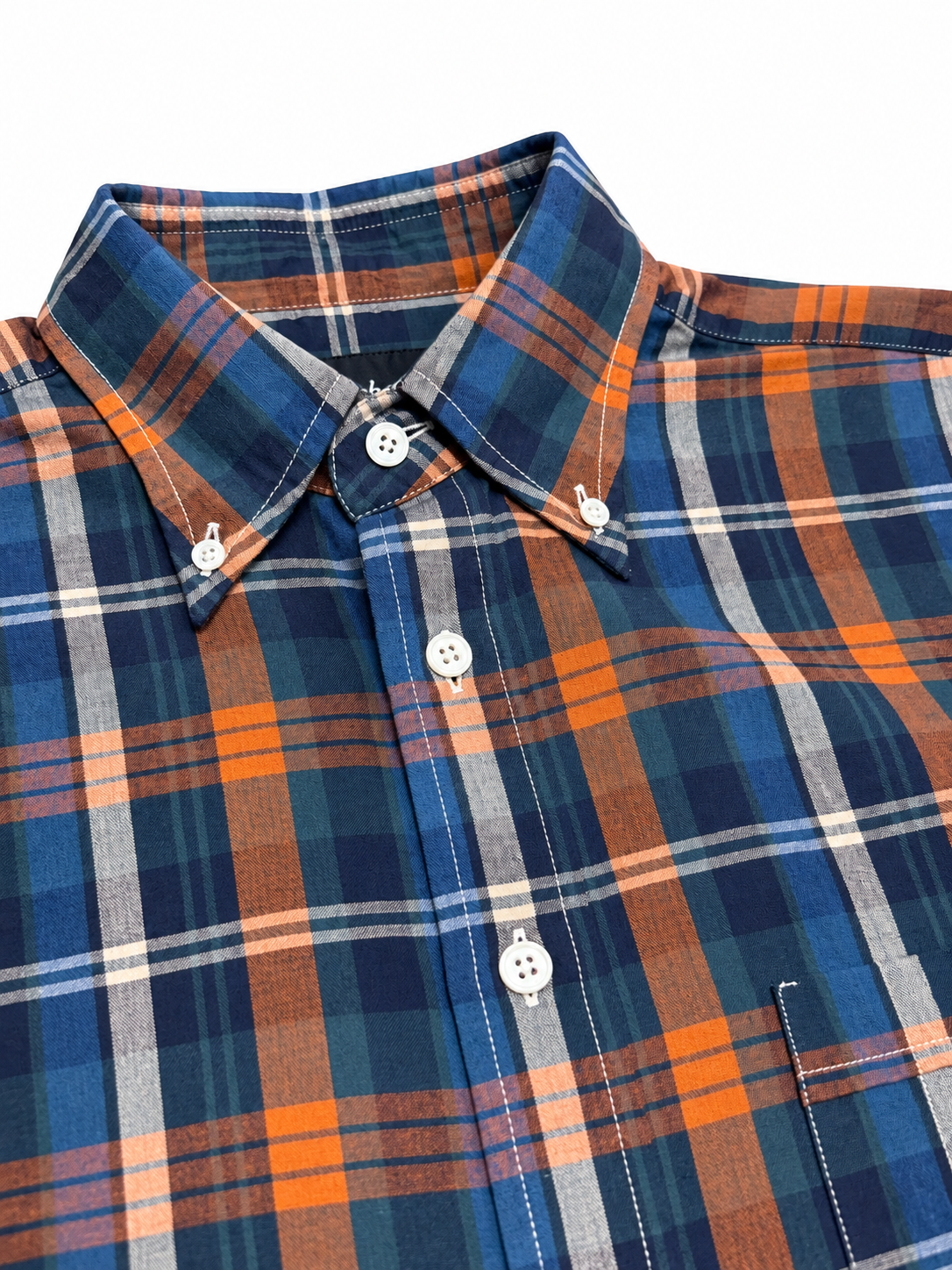 MULTICHECK BUTTON DOWN SHIRT