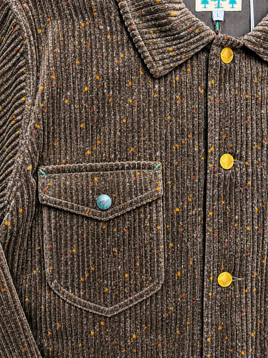 DONEGAL CORD BARN JACKET