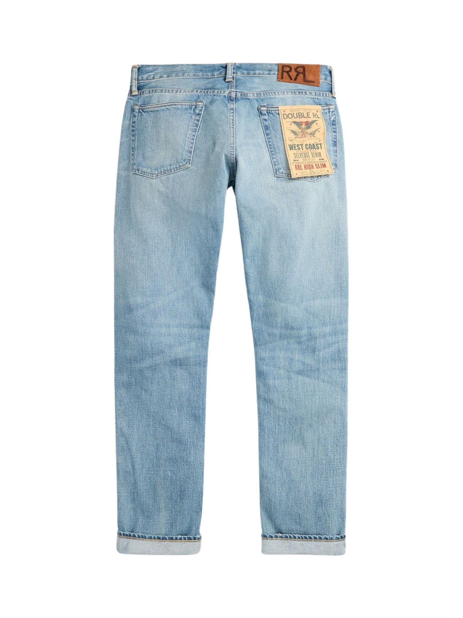 RRL S25 HIGH SLIM SELV JEAN