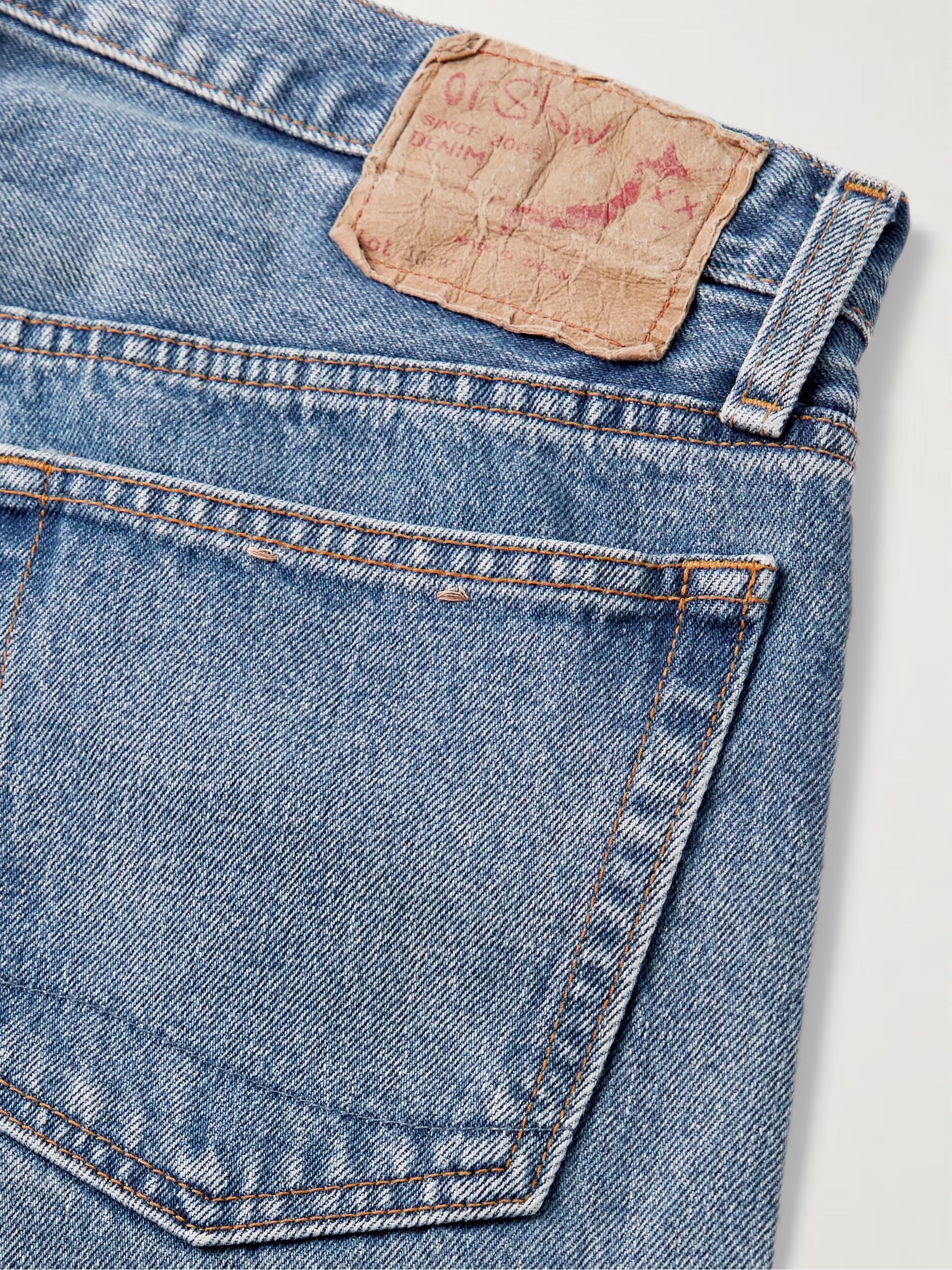 105 SELVEDGE STRAIGHT LEG DENIM
